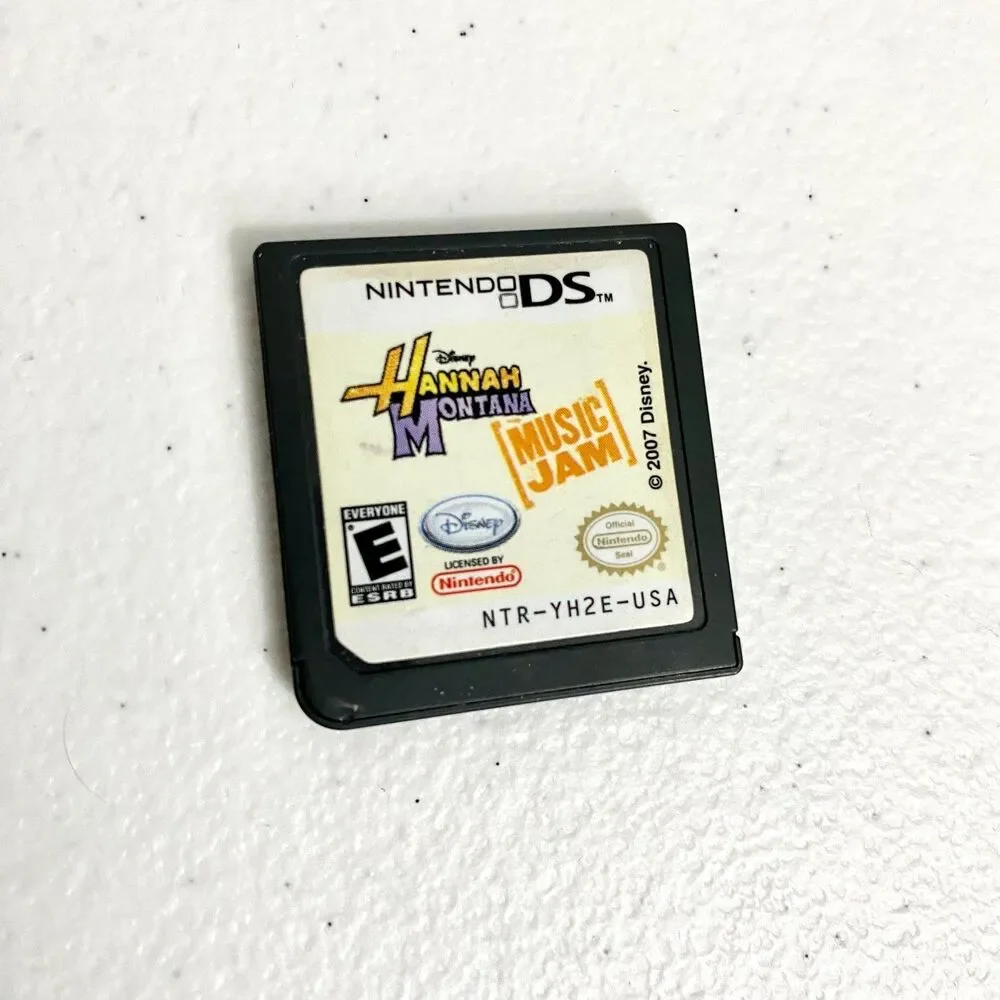 Nintendo DS Hannah Montana: Music Jam Cartridge Only Tested Works 2007